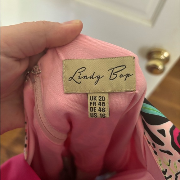 Lindy Bop: Lana, Pink Spanish Rose sz 16 - Picture 9 of 9